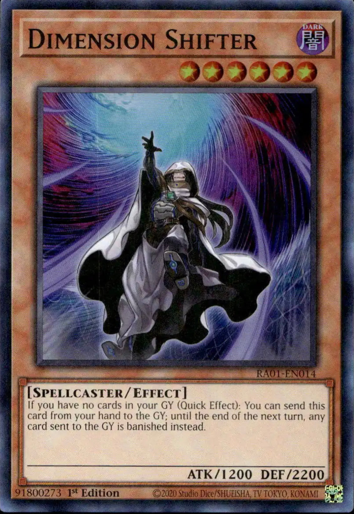 YuGiOh! TCG Dimension Shifter RA01EN014 Cardcollectors