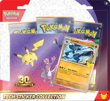 Load image into Gallery viewer, *PRE-ORDER* Pokemon TCG - 30th Celebration Tech Sticker Collection