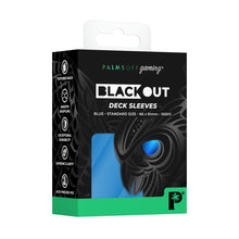 Load image into Gallery viewer, Palms Off Gaming Blackout Deck Sleeves 100pc (Choose your colour)