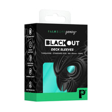 Load image into Gallery viewer, Palms Off Gaming Blackout Deck Sleeves 100pc (Choose your colour)