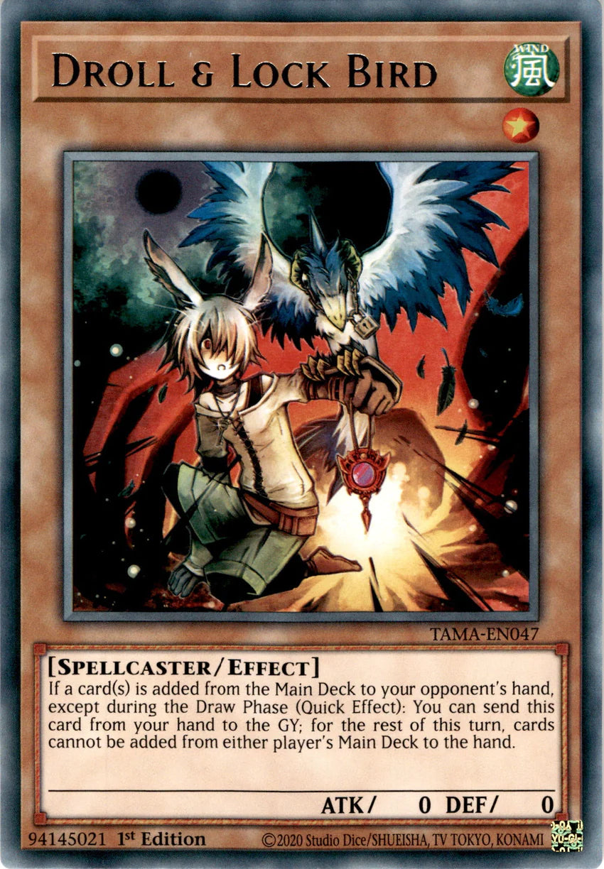 Yu-Gi-Oh! TCG - Droll & Lock Bird TAMA-EN047 – Cardcollectors