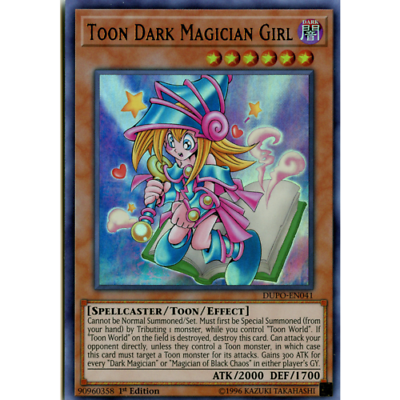 Yu-Gi-Oh! TCG - Toon Dark Magician Girl DUPO-EN041