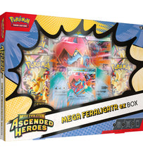 Load image into Gallery viewer, *PRE-ORDER* Pokemon TCG - Ascended Heroes Mega Meganium ex Box, Mega Emboar ex Box, or Mega Feraligatr ex Box

