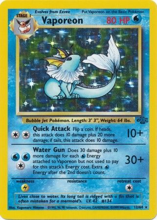 Pokemon TCG - Vaporeon #12