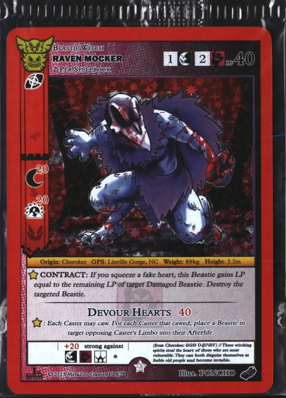 MetaZoo TCG - Raven Mocker Sealed Promo – Cardcollectors