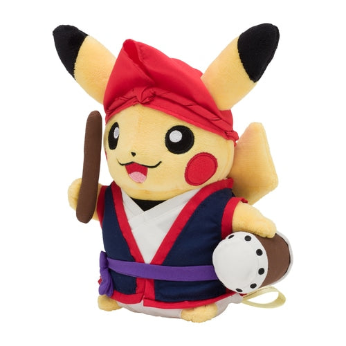 Pokemon Center Plush - Okinawa Drummer Pikachu