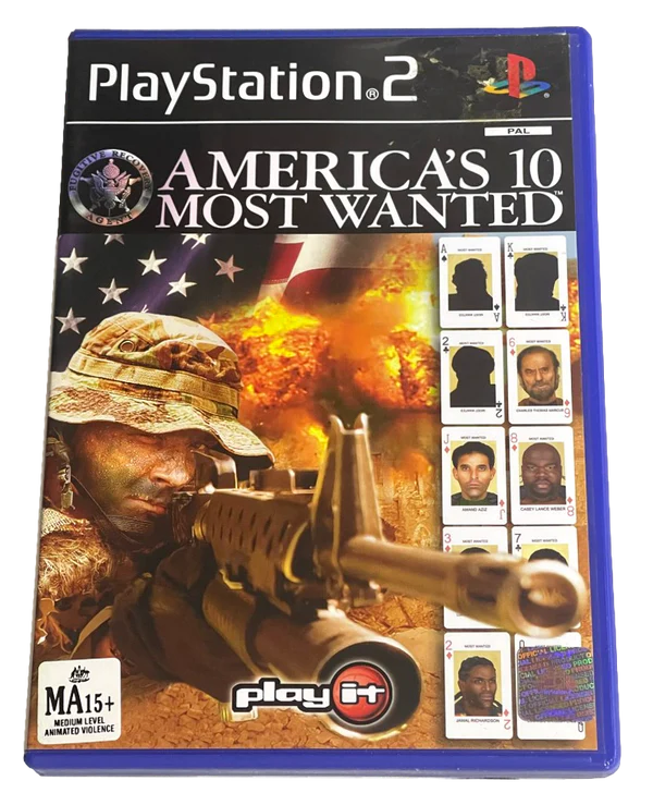 America's 10 Most Wanted (PS2 PAL)