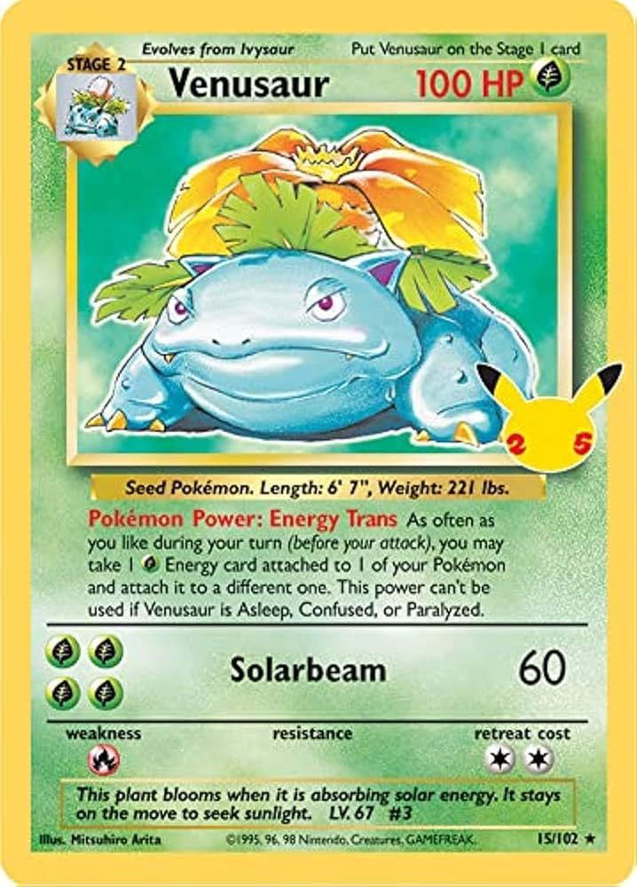 Pokemon TCG - Venusaur #15
