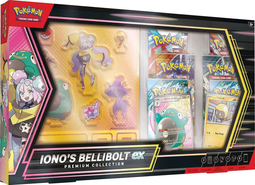 Pokemon TCG -  Iono's Bellibolt ex Premium Collection