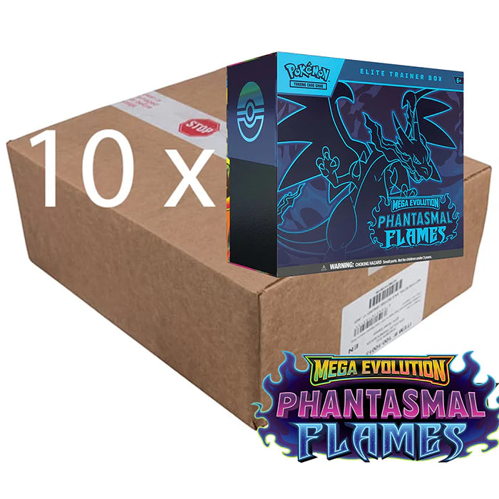 *PRE-ORDER* Pokemon TCG - Phantasmal Flames Elite Trainer Box Case