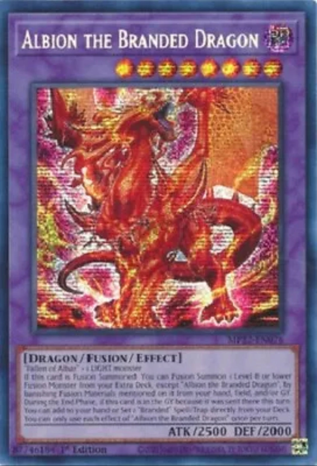 Yu-Gi-Oh! TCG - Albion the Brander Dragon MP22-EN076