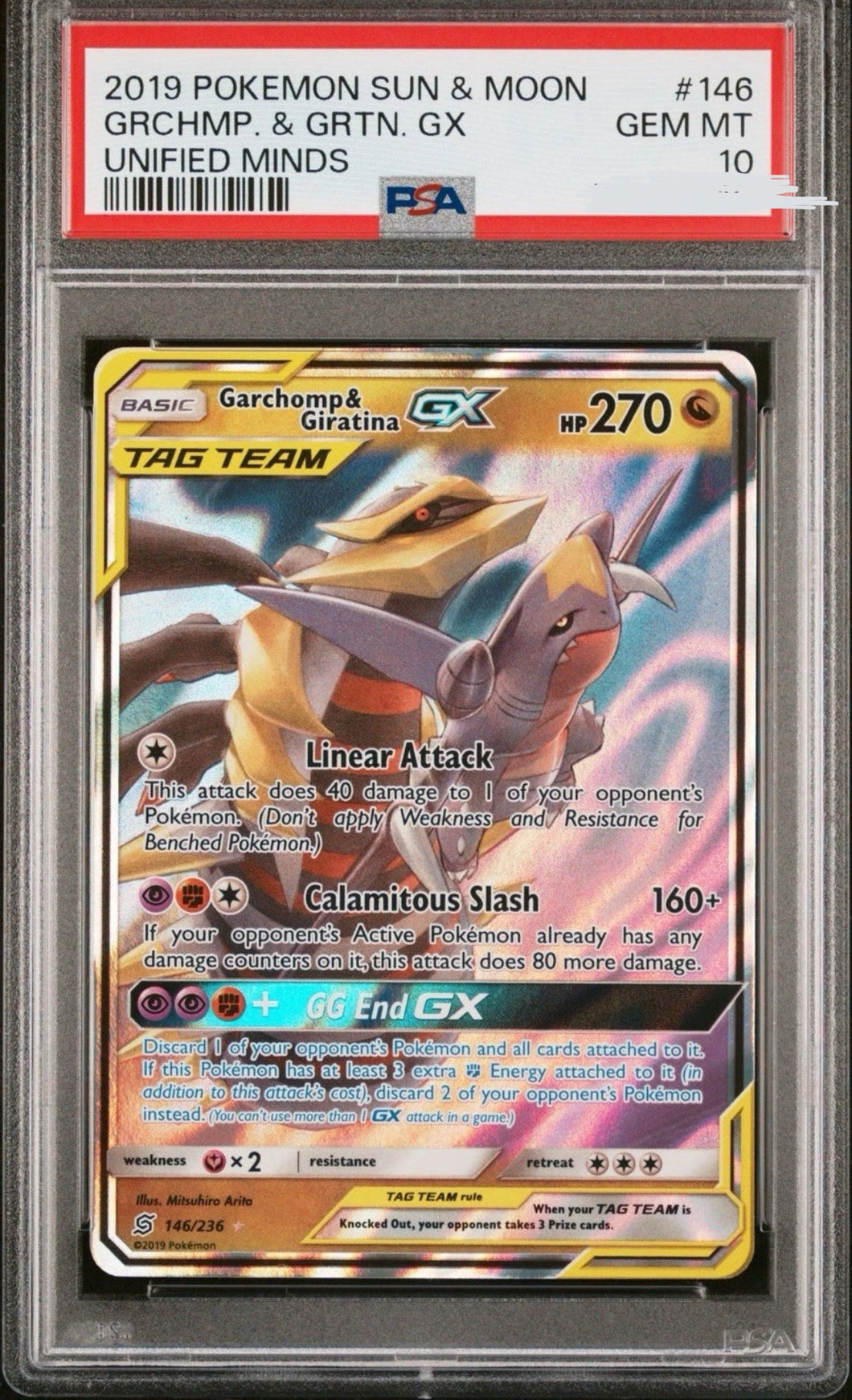 Garchomp & Giratina #146 PSA 10