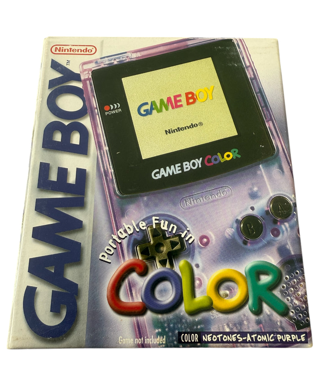 Nintendo Game Boy Color Neotones-Atomic Purple