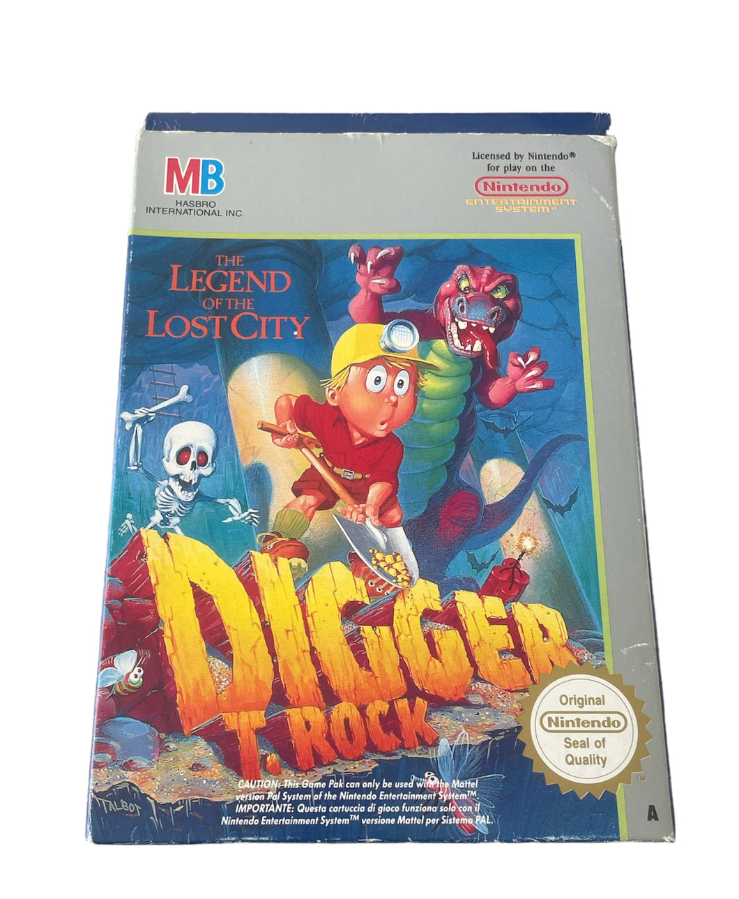 Digger (Nintendo Entertainment System NES PAL)