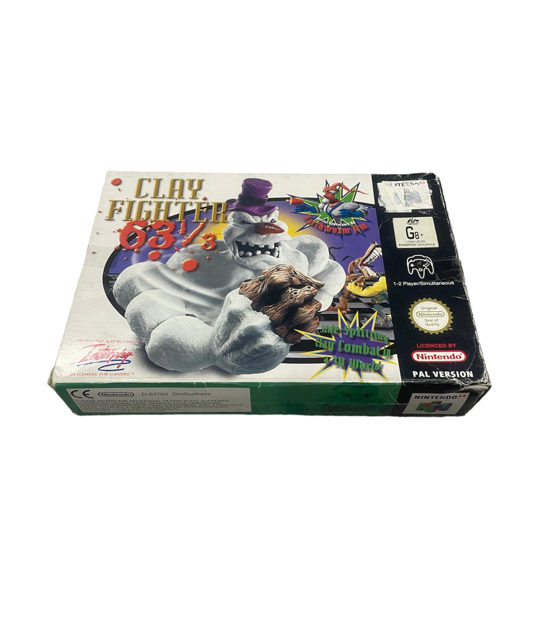 Clay Fighter 63 ⅓ (Nintendo 64 PAL)
