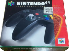 Load image into Gallery viewer, Nintendo 64 Black Controller Boxed PAL
