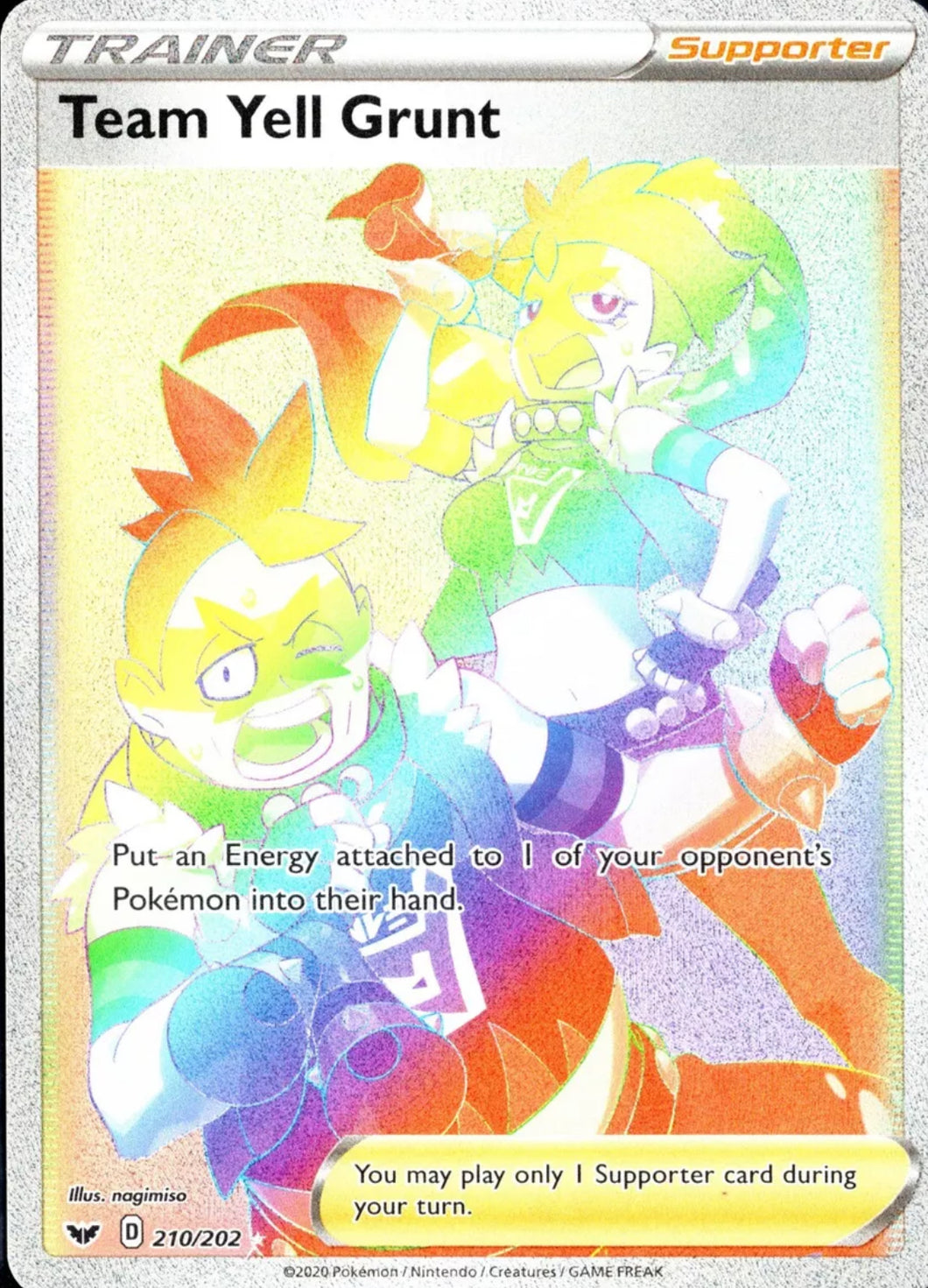 team yell grunt pokemon card price Pokemon TCG
