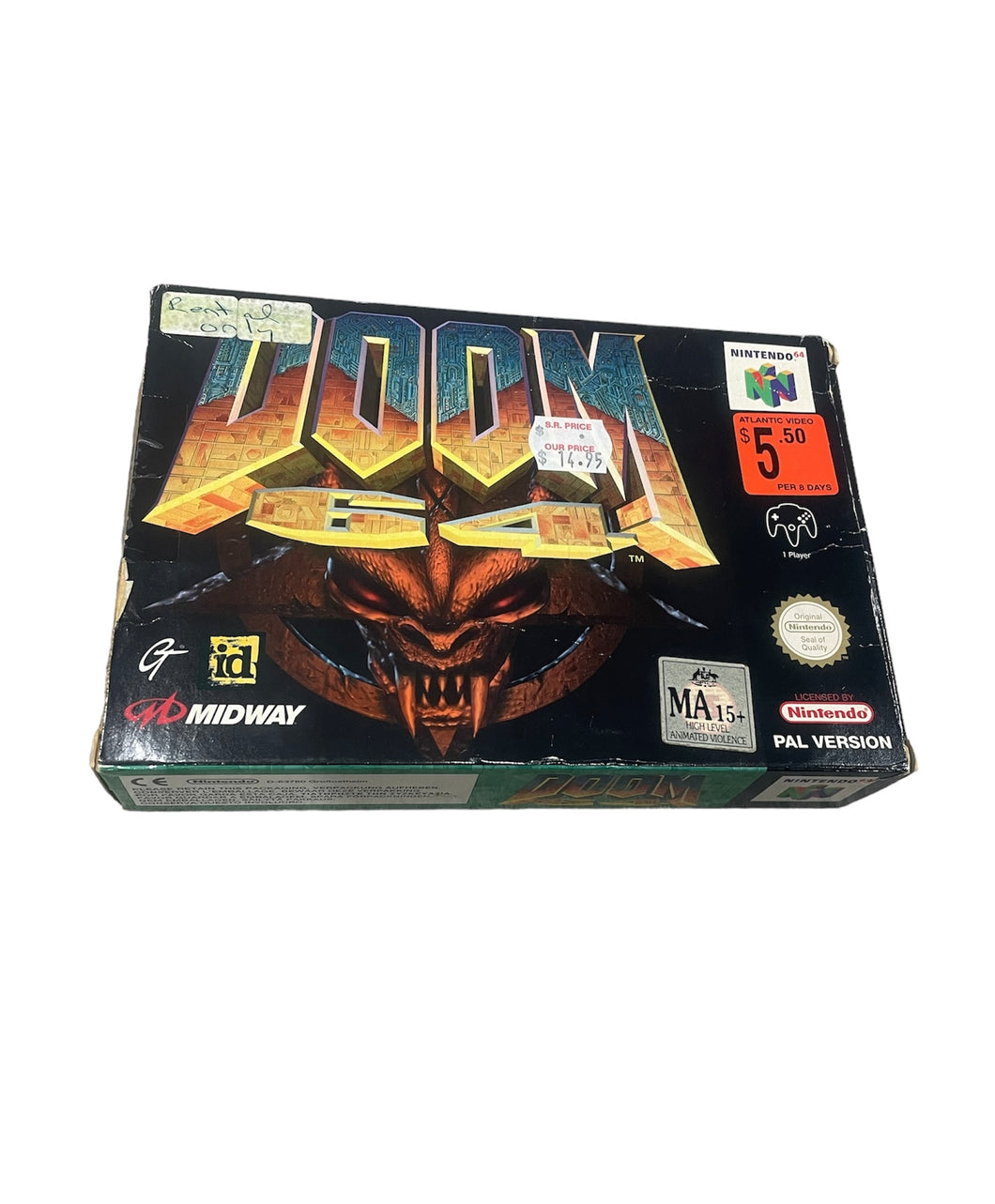 DOOM 64 (Nintendo 64 PAL)