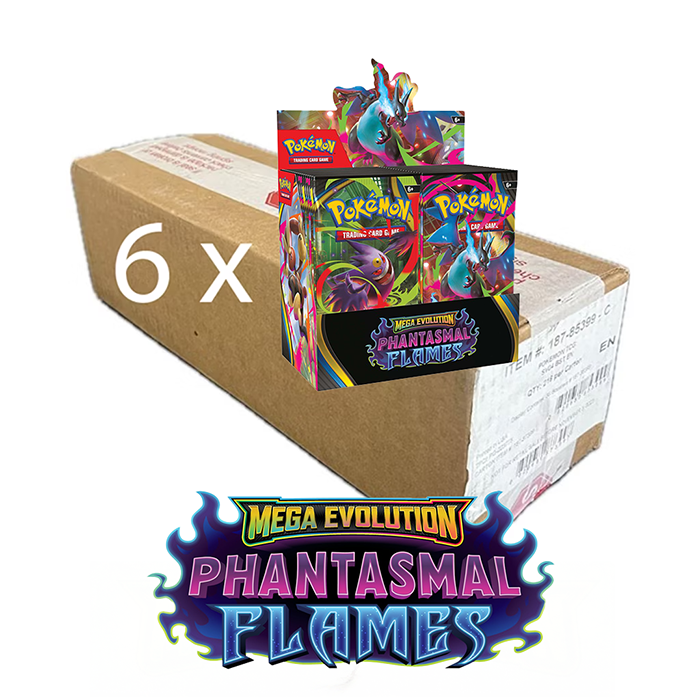Pokemon TCG - Mega Evolutions 2 Phantasmal Flames Booster Box Case