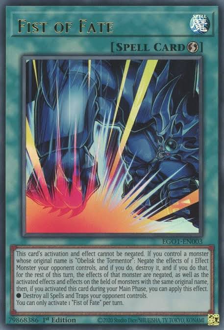 Yu-Gi-Oh! TCG - Fist of Fate EGO1-EN003