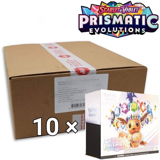 Pokemon TCG - Prismatic Evolutions ETB Case