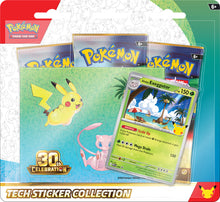 Load image into Gallery viewer, *PRE-ORDER* Pokemon TCG - 30th Celebration Tech Sticker Collection
