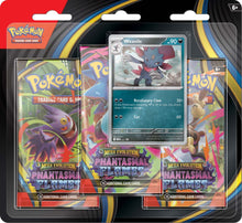 Load image into Gallery viewer, *PRE-ORDER* Pokémon TCG - Phantasmal Flames Three Booster Blister
