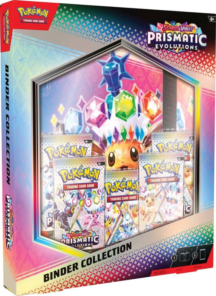 *PRE-ORDER* Pokémon TCG - Scarlet & Violet 8.5 Prismatic Evolutions Binder Collection