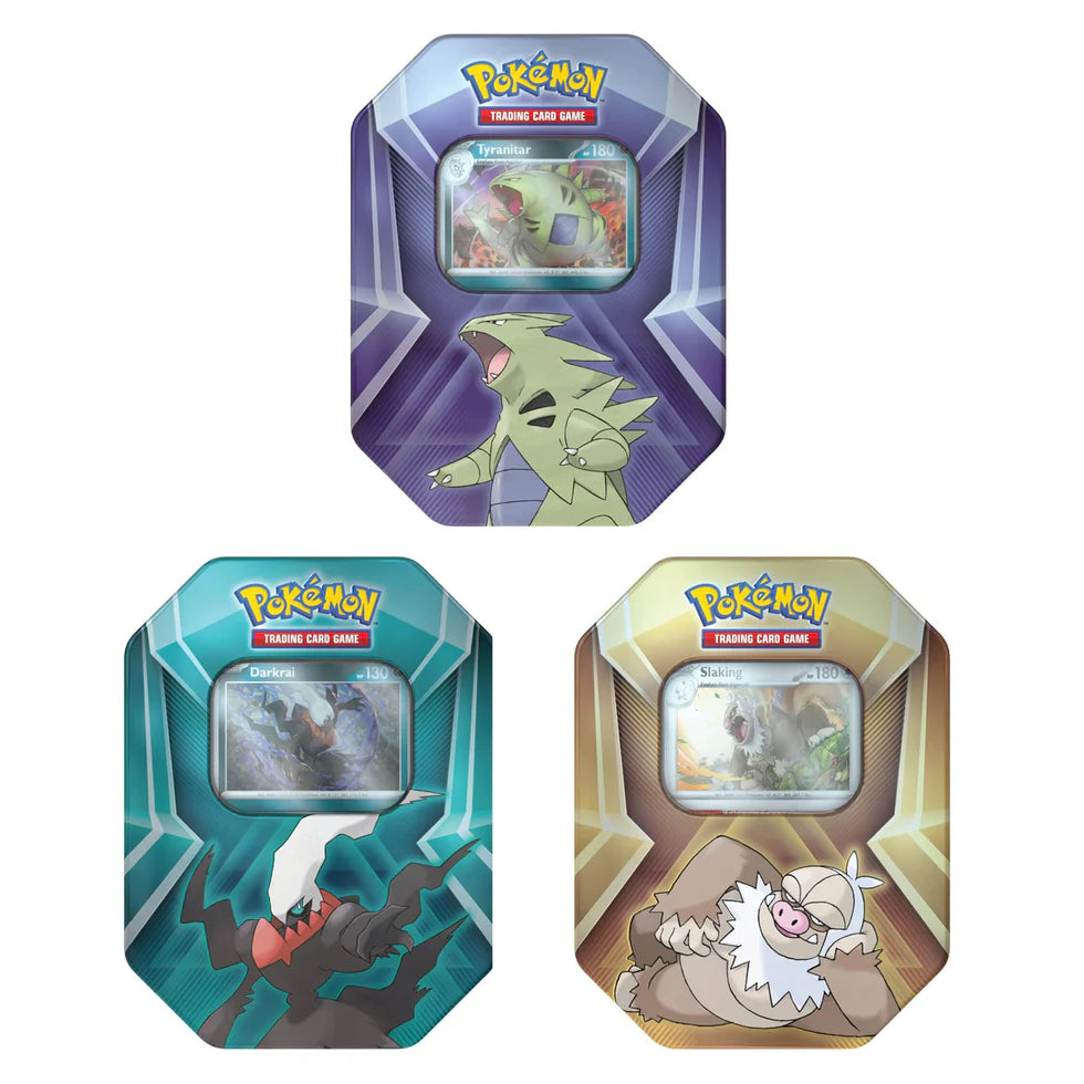 Pokemon TCG - Triple Whammy Back Issue Collector Tins (3)