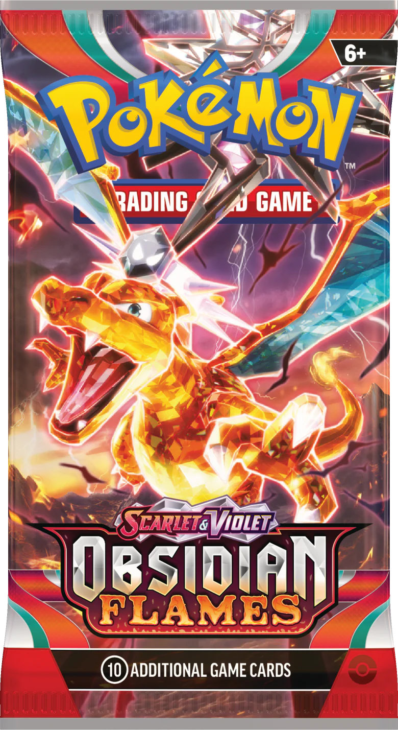 Pokemon TCG - Obsidian Flames Booster Pack (OPENED LIVE ON INSTAGRAM)