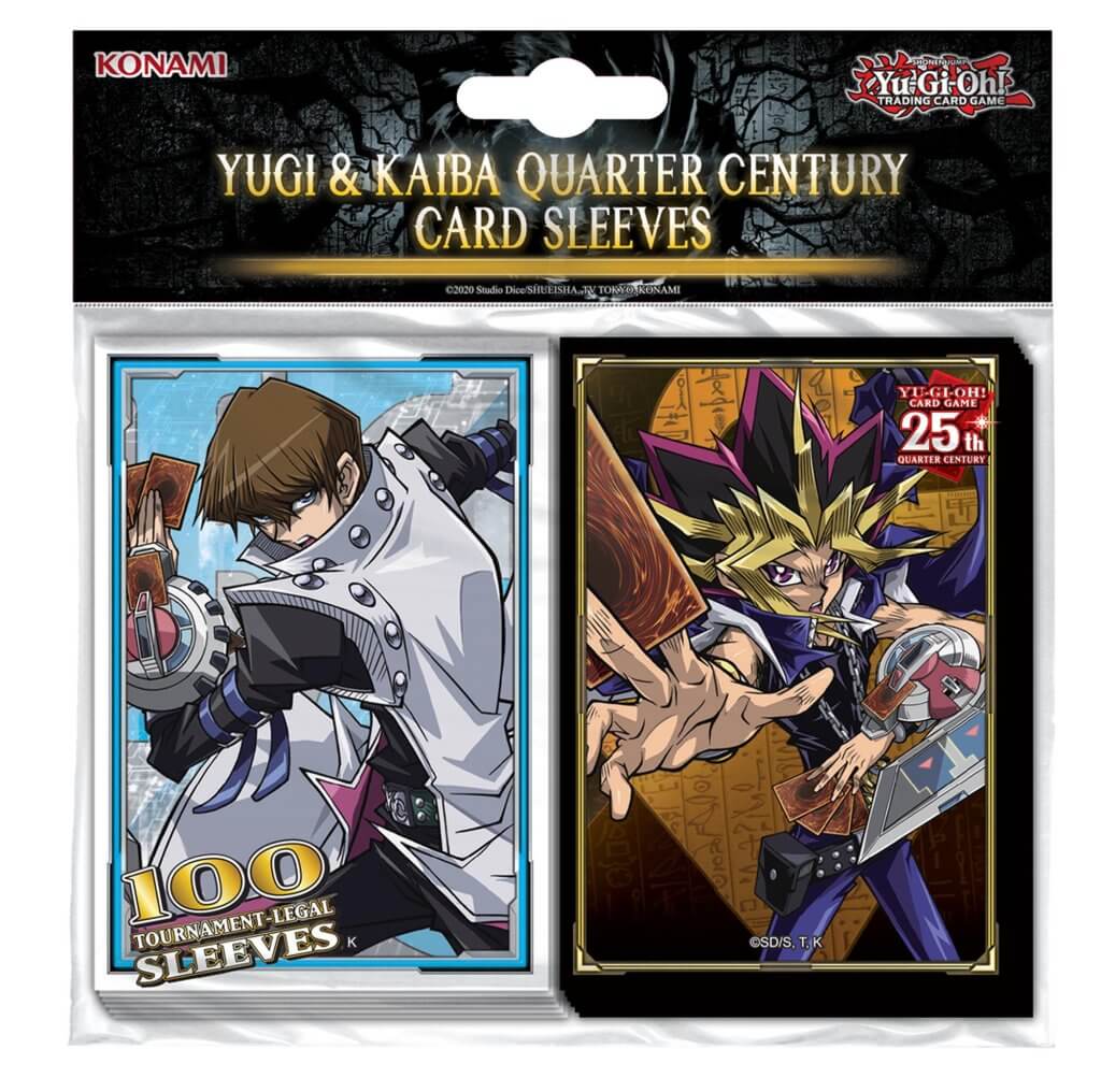 Yu-Gi-Oh! TCG - Yugi & Kaiba Quarter Century Card Sleeves
