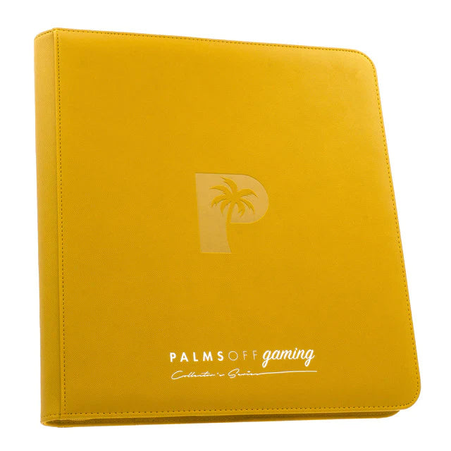 Collector's Series 12 Pocket Zip Trading Card Binder - Yellow