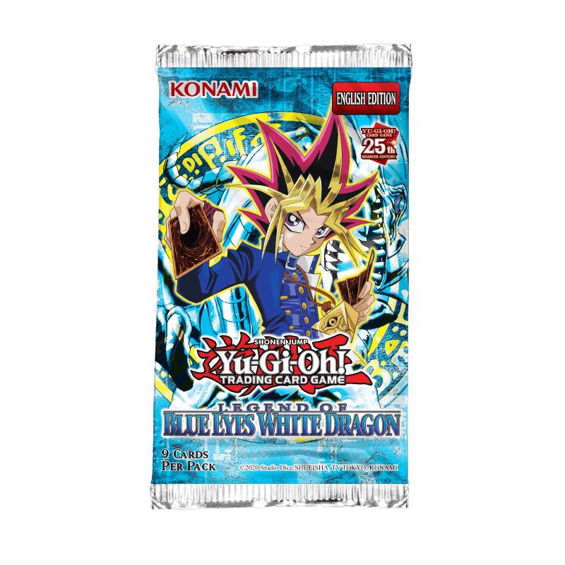 Yu-Gi-Oh! TCG 2023 Reprint - 25th Anniversary Legend of Blue Eyes Booster Pack