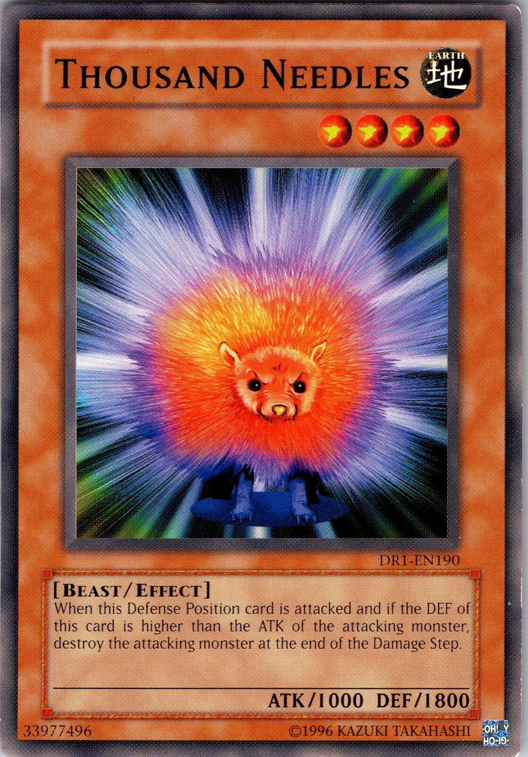 Yu-Gi-Oh! TCG - Thousand Needles DR1-EN190