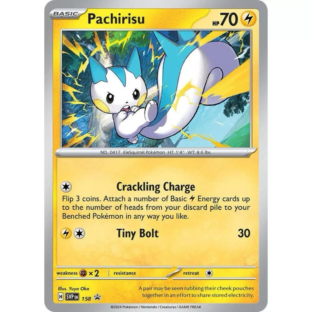 Pokemon TCG - Pachirisu #158 Promo