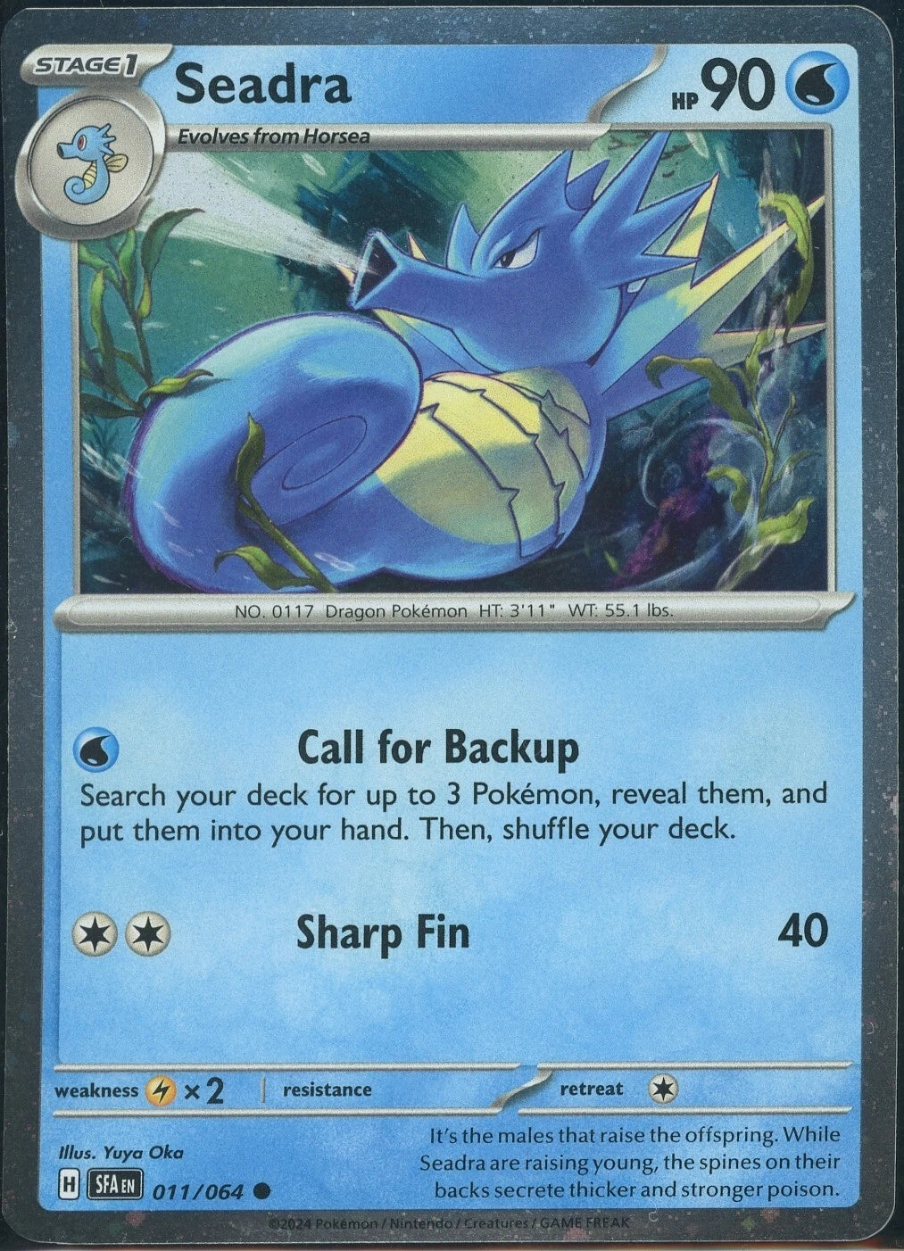 Pokemon TCG - Sedra Cosmos Holo #011