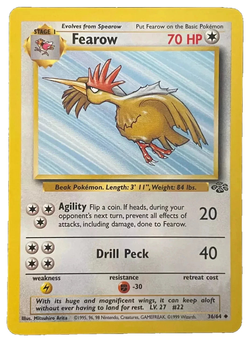 Pokemon TCG - Fearow #36