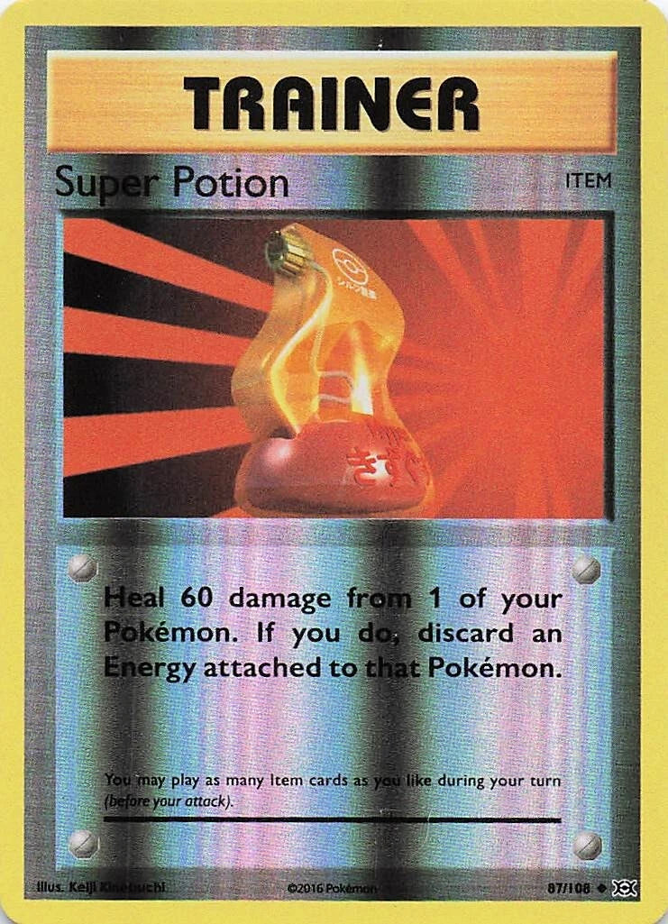 Pokemon TCG - Super Potion Reverse Holo #87