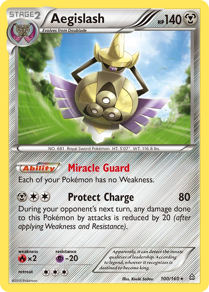 Pokemon TCG - Aegislash #100