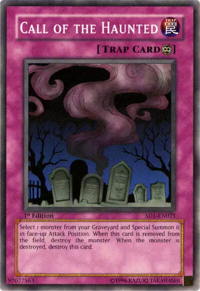 Yu-Gi-Oh! TCG - Call of the Haunted SD1-EN021
