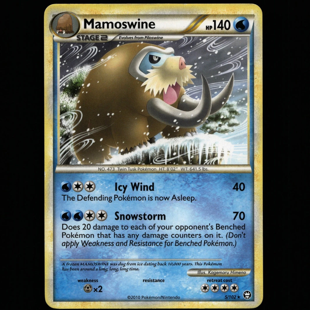Pokemon TCG - Mamoswine #5