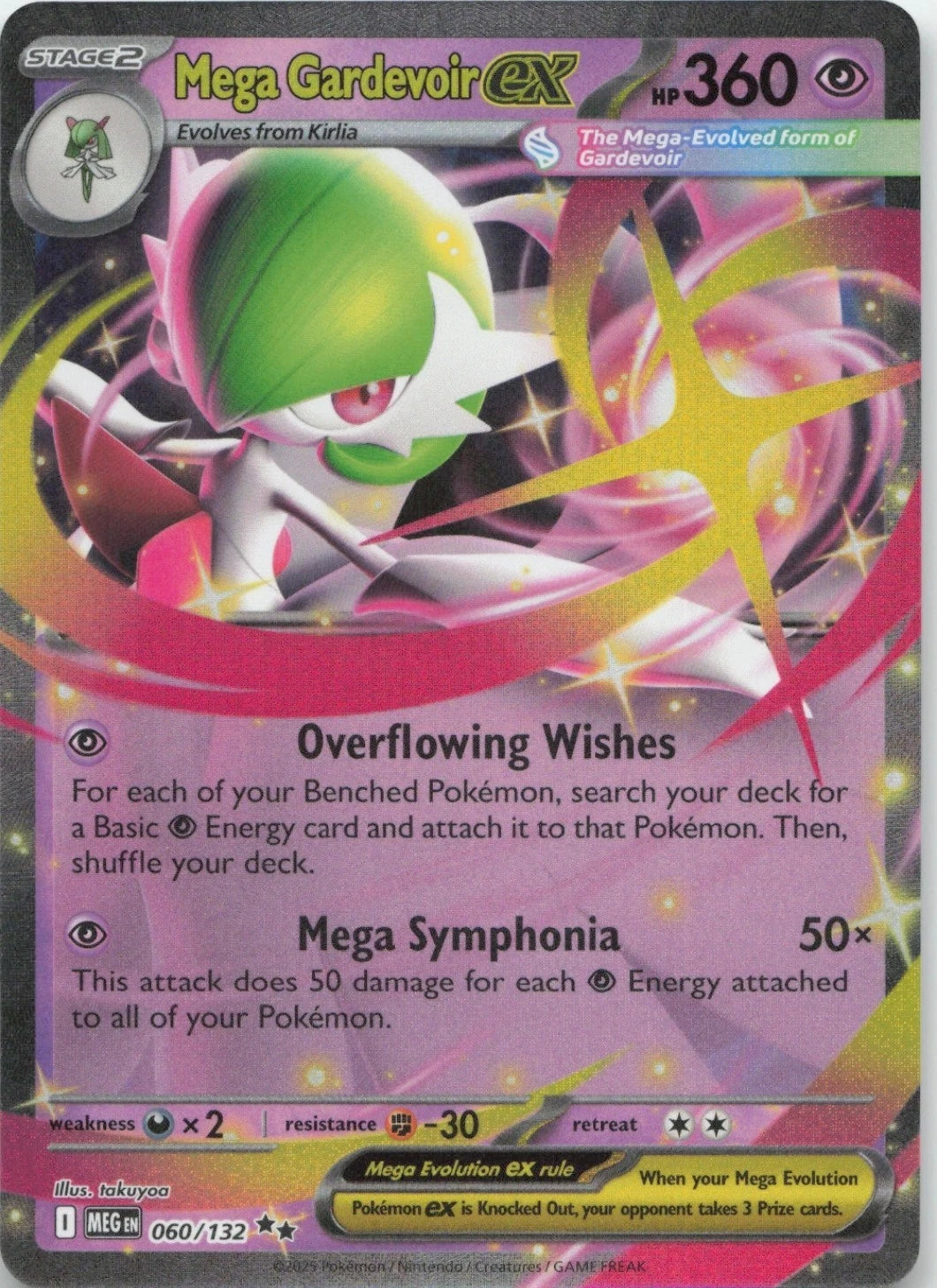 Pokemon TCG - Mega Gardevoir ex #060
