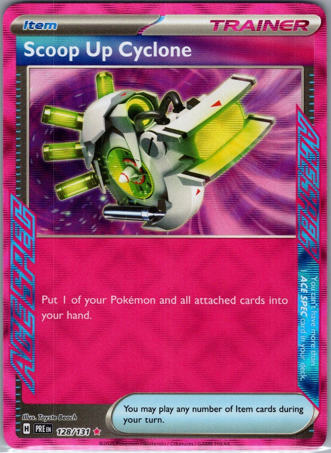 Pokemon TCG - Scoop Up Cyclone #128