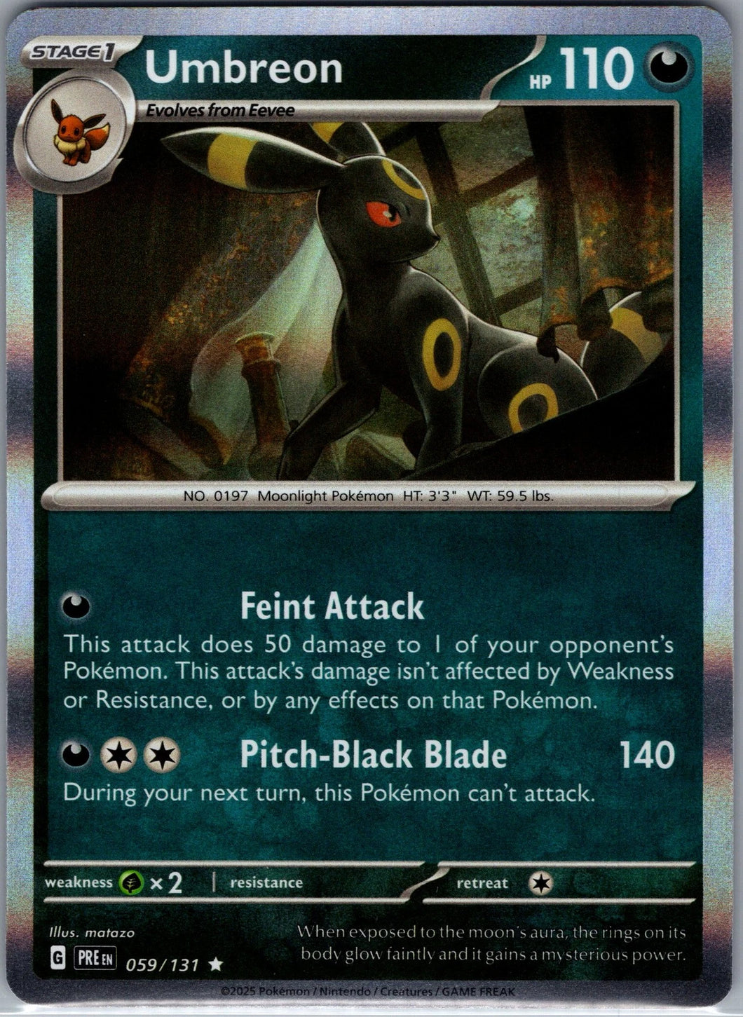 Pokemon TCG - Umbreon #059
