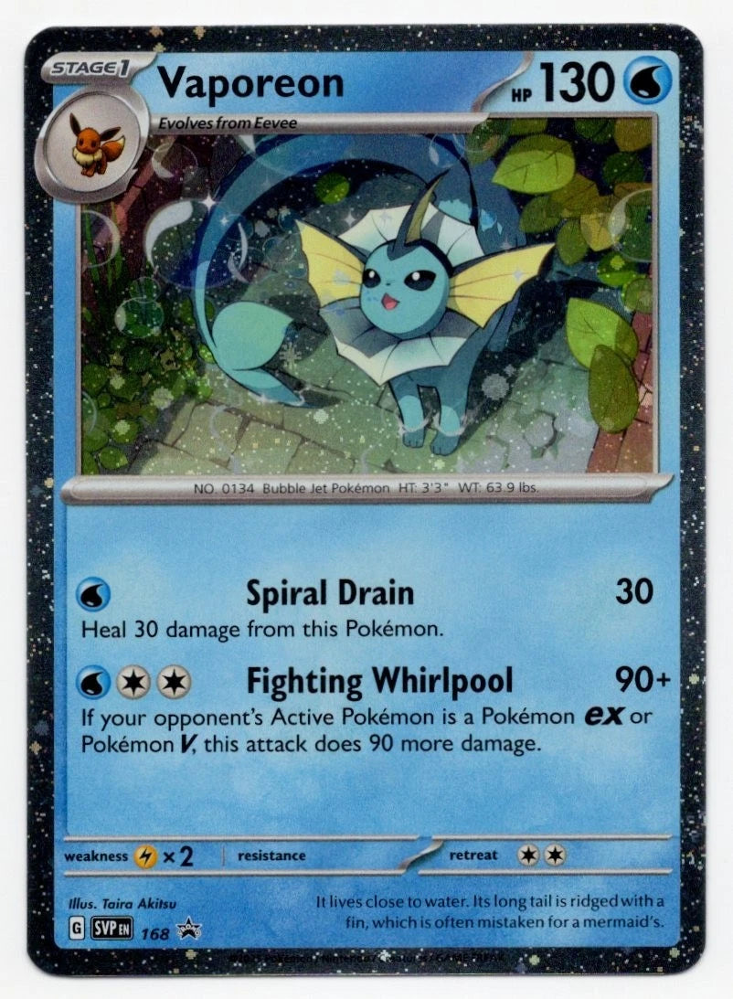 Pokemon TCG - Vaporeon #168