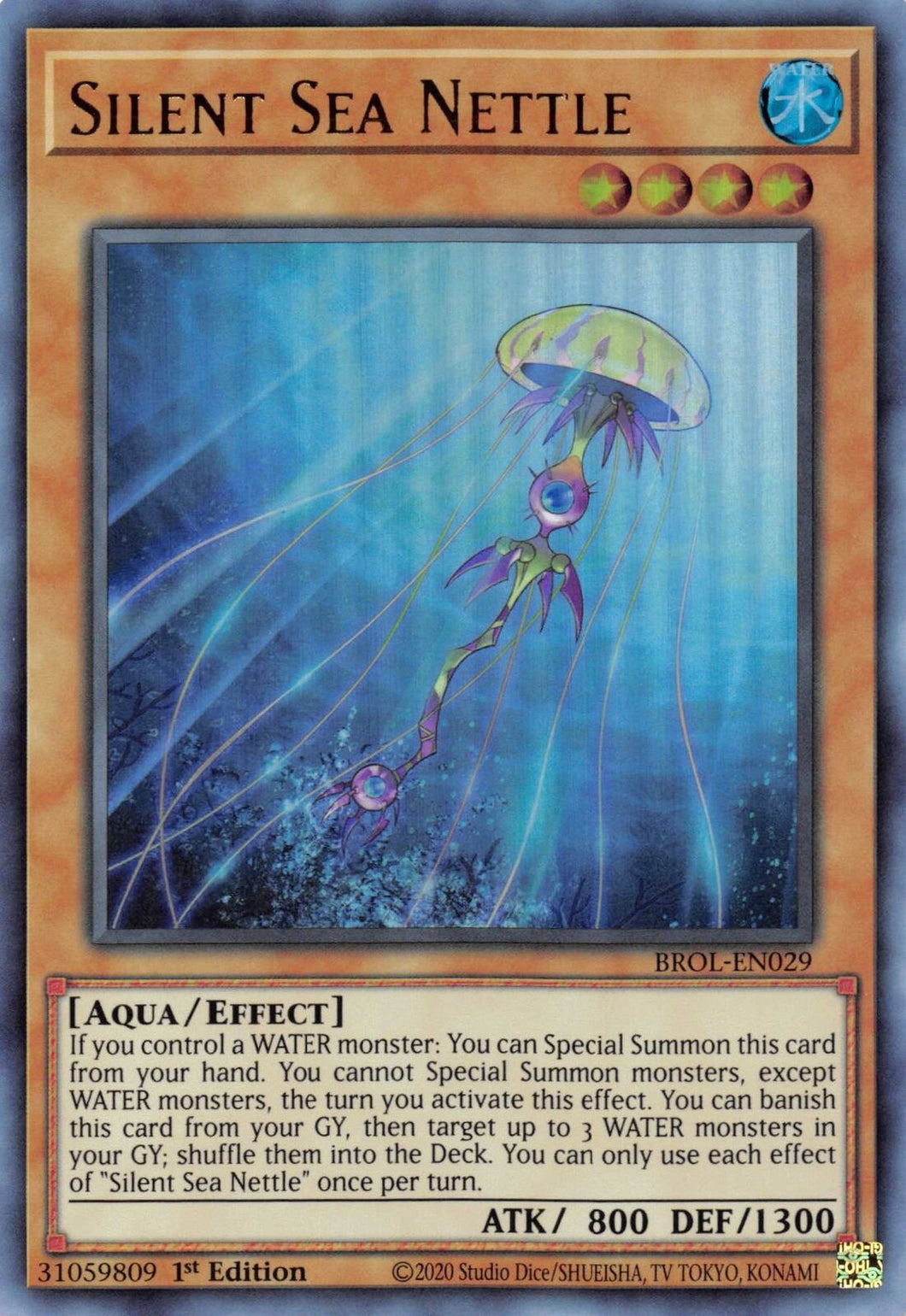 Yu-Gi-Oh! TCG - Silent Sea Nettle BROL-EN029