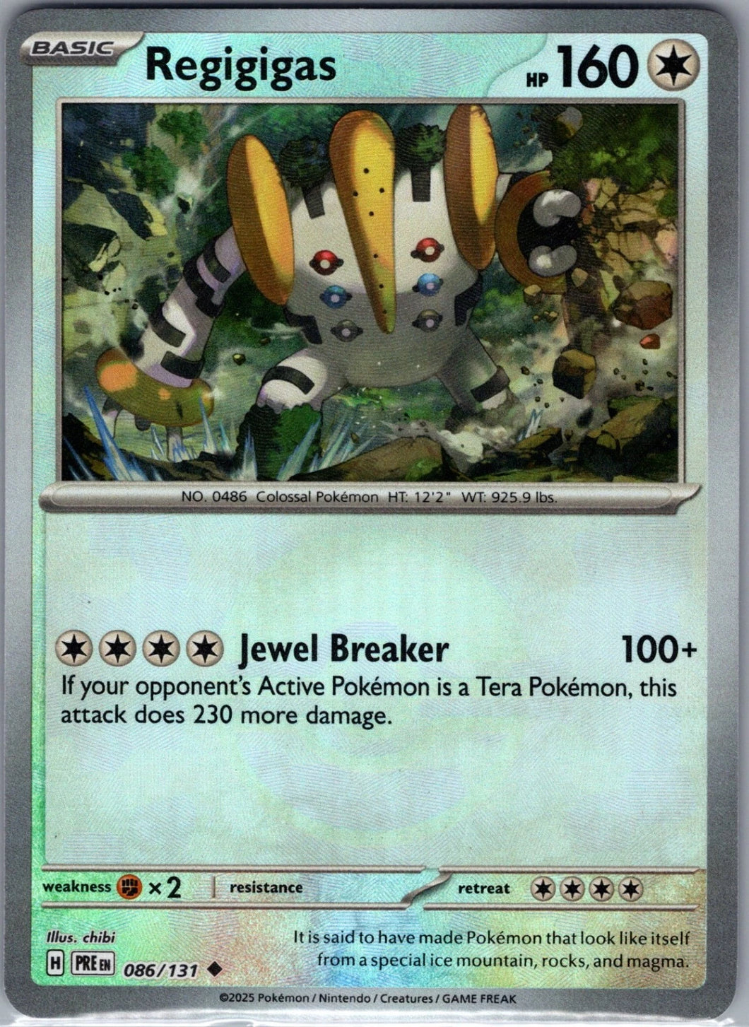 Pokemon TCG - Regigigas #086