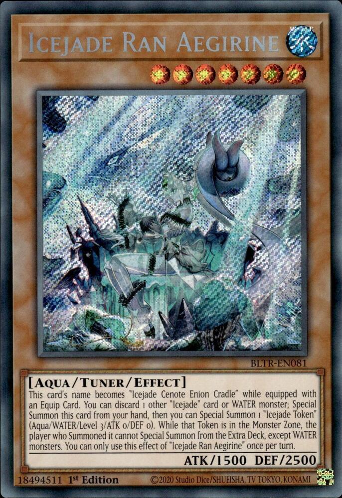 Yu-Gi-Oh! TCG - Icejade Ran Aegirine BLTR-EN081