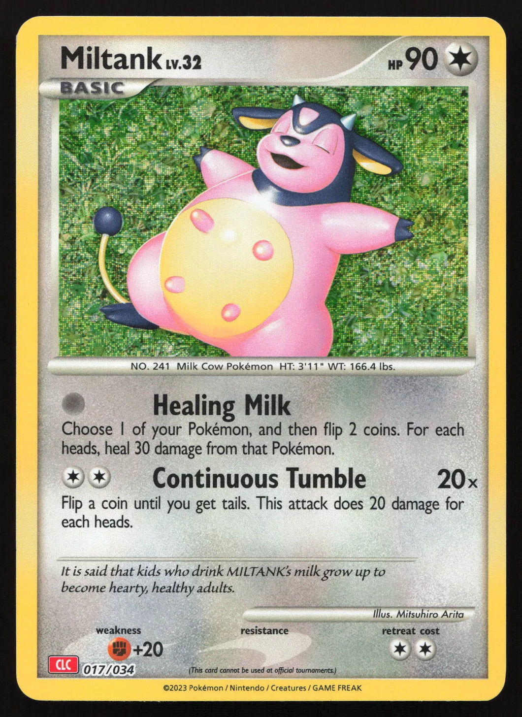 Pokemon TCG - Miltank #017