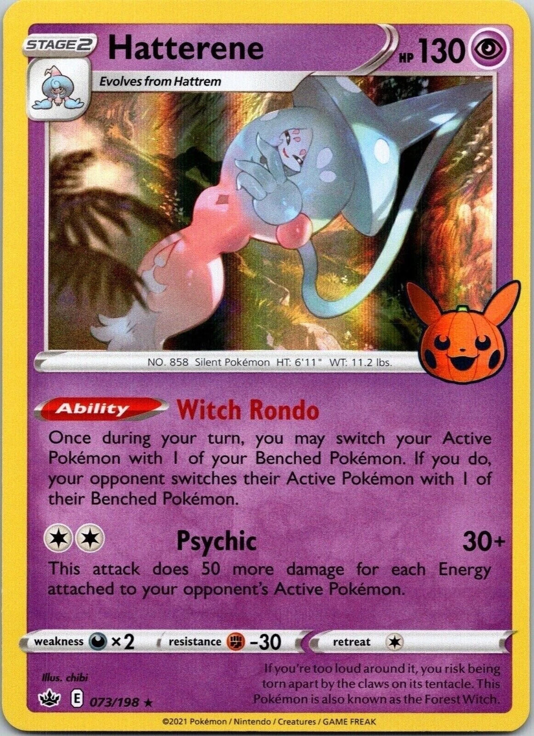 Pokemon TCG - Hatterene #073